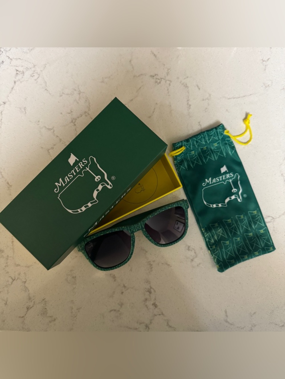 NEW IN BOX- The Masters Goodr Polarized Sunglasses- Augusta National - Picture 3 of 8